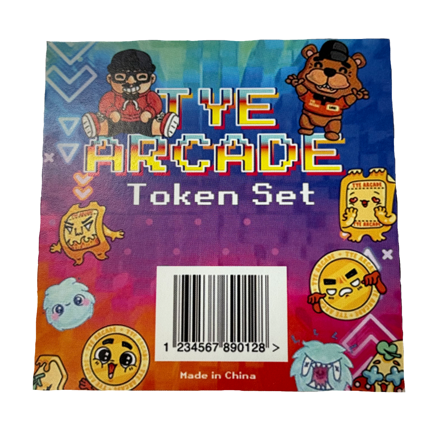 TYE Arcade Collectable Arcade Tokens – 3 Pack