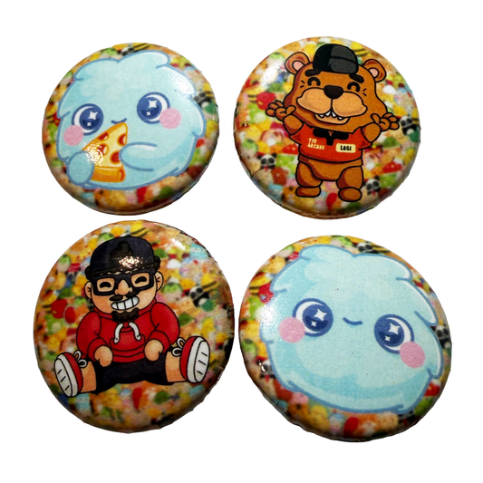Exclusive TYE Arcade Pins (4 Pins)