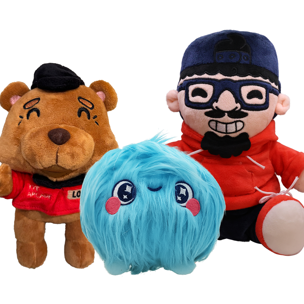 TYE Arcade Plush Collection