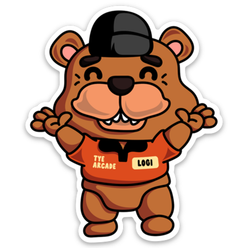 Logi Bear Sticker